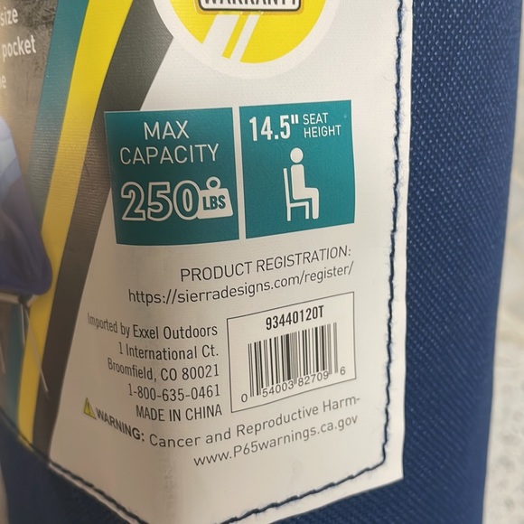 Sierra Designs Micro Camp Chair - Picture 4 of 6